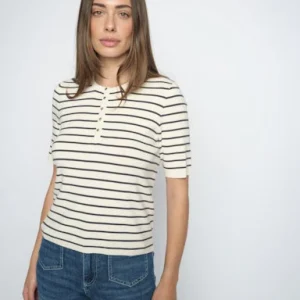 154851 | MOS MOSH - Aliz Caliz Off white mønstret